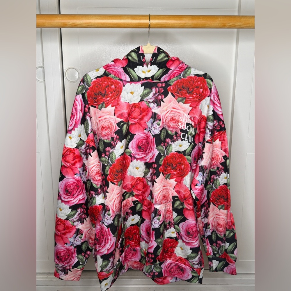 Limited edition Anti Social Social Club Rose Hoodie in men’s XL